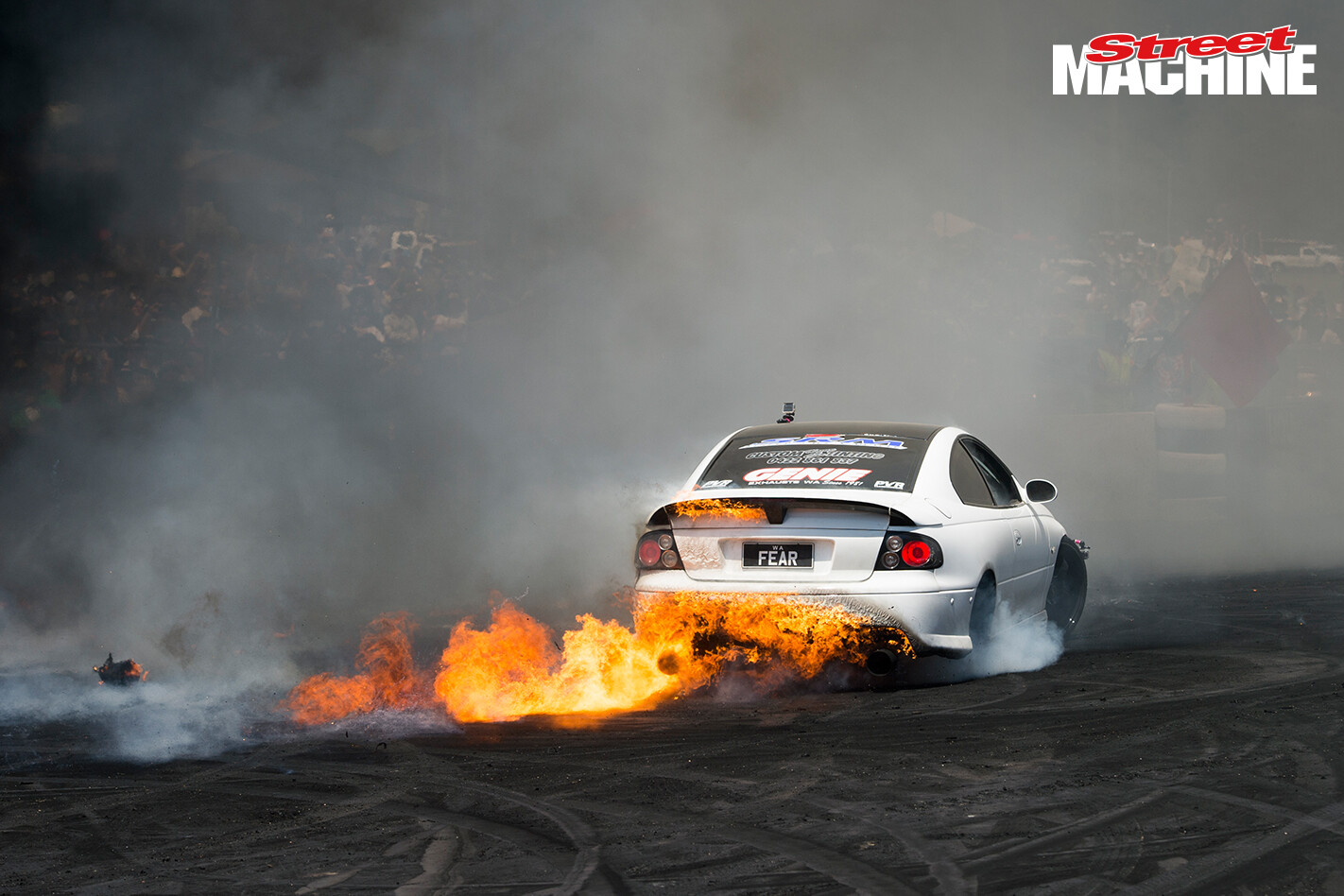 FEAR Burnout Fire Summernats