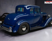 Ford five-window coupe rear