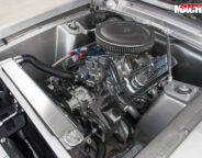 Ford Mustang engine bay