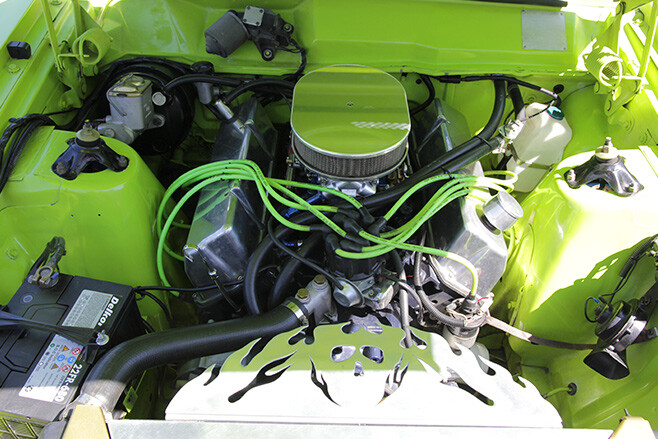 Ford XA Falcon engine bay
