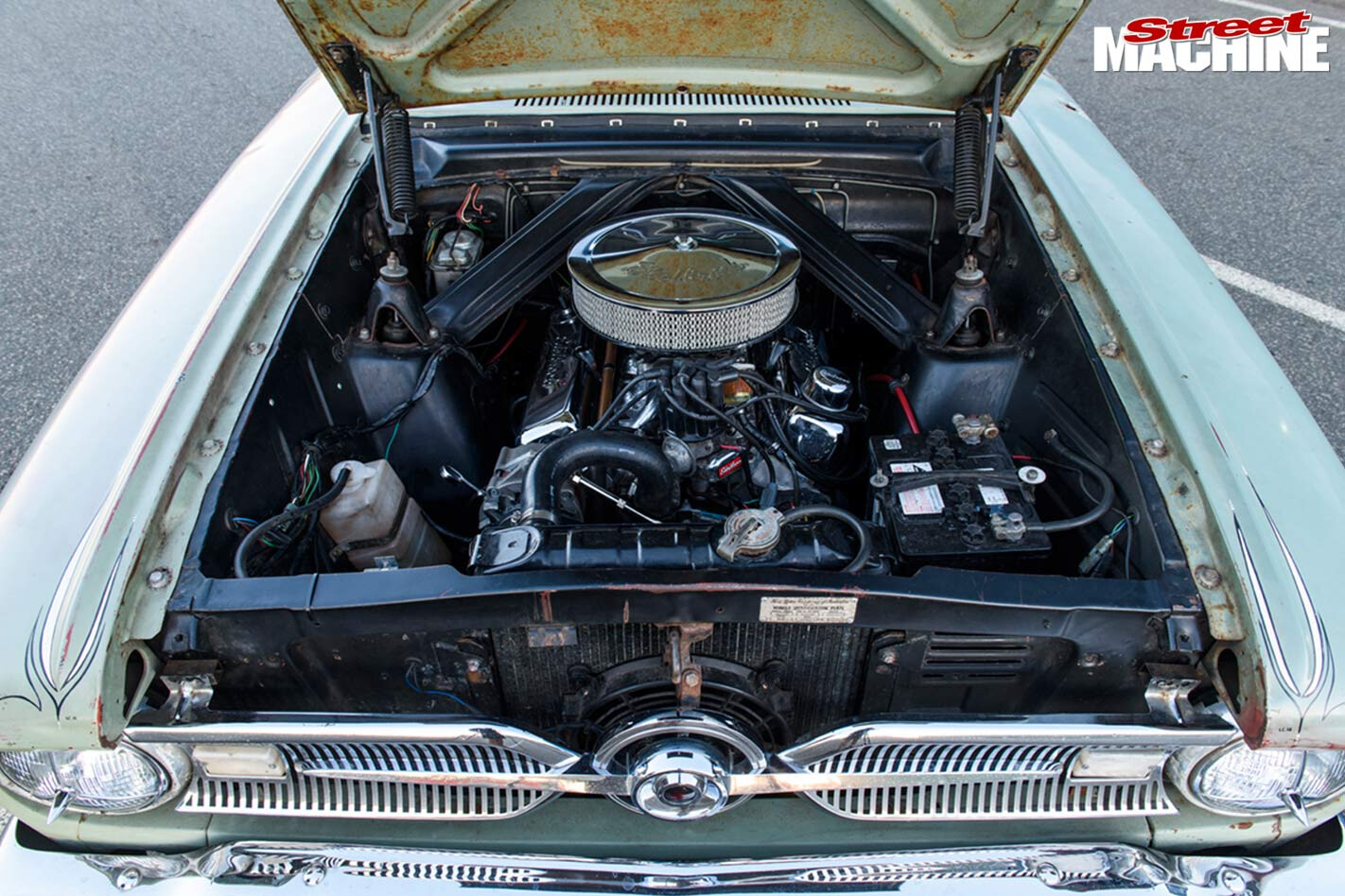 Ford Falcon XM engine bay