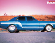 Pro street Ford XY Falcon side