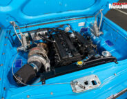 Holden EH engine bay