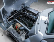 Holden FJ ute engine bay