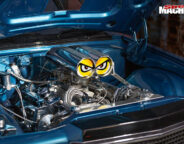 Holden HJ sedan engine bay