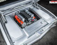 Holden HK ute engine bay