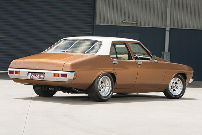 Holden HQ Kingswood rear angle