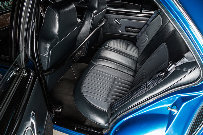 Holden LH Torana interior rear