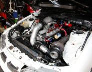Holden VR ute engine bay
