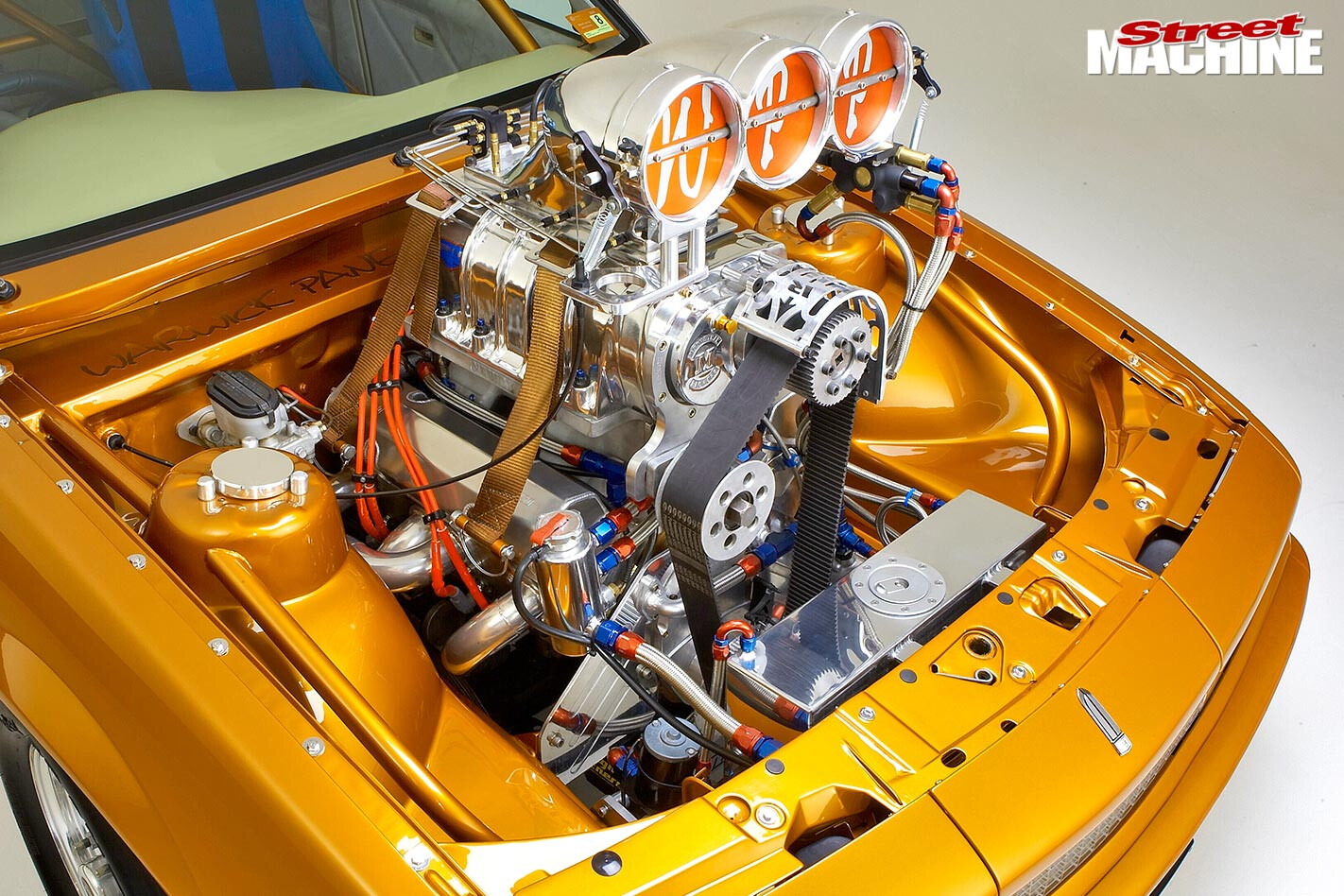 Holden VL Commodore engine bay