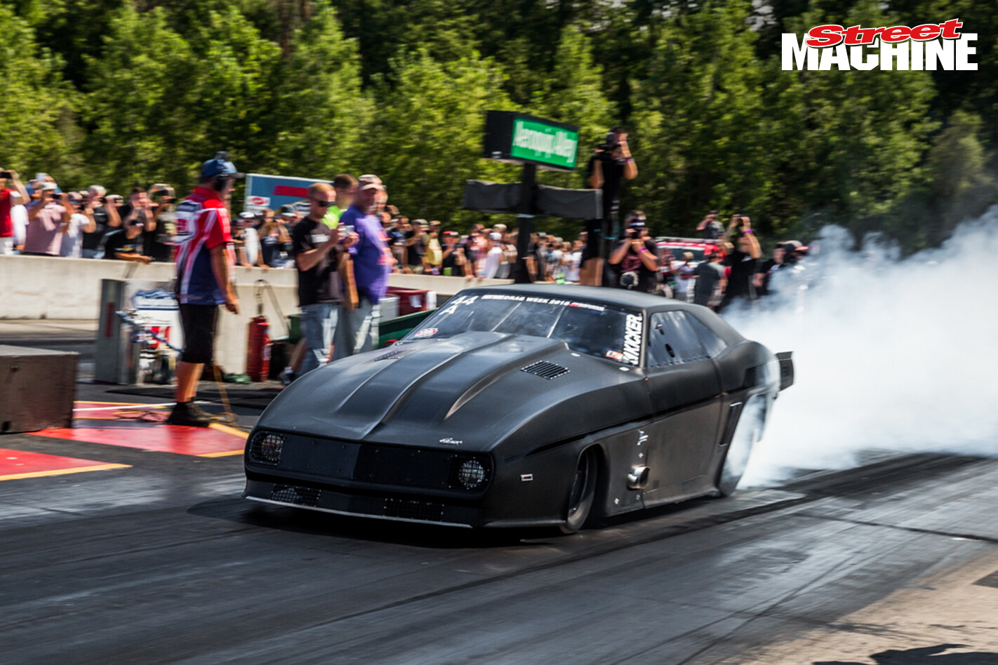 Jeff Lutz Pro Mod Camaro Drag Week