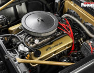 Lincoln Continental engine bay