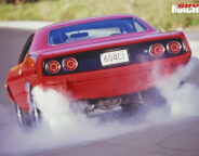 Plymouth Barracuda burnout