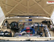 Toytoa Hilux engine bay