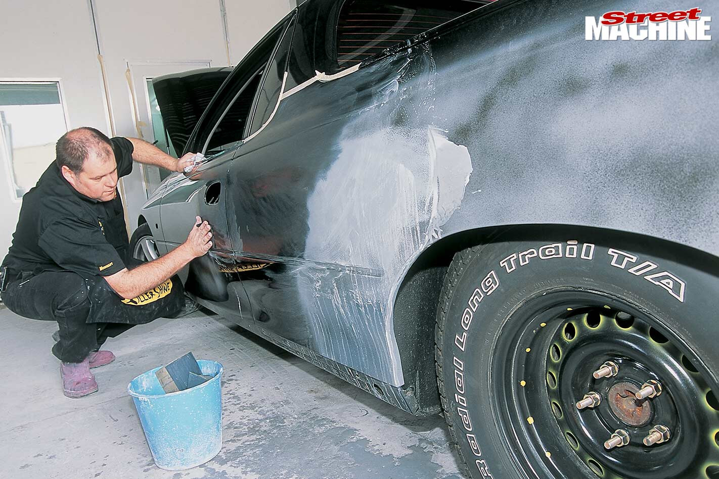 sanding down before paint