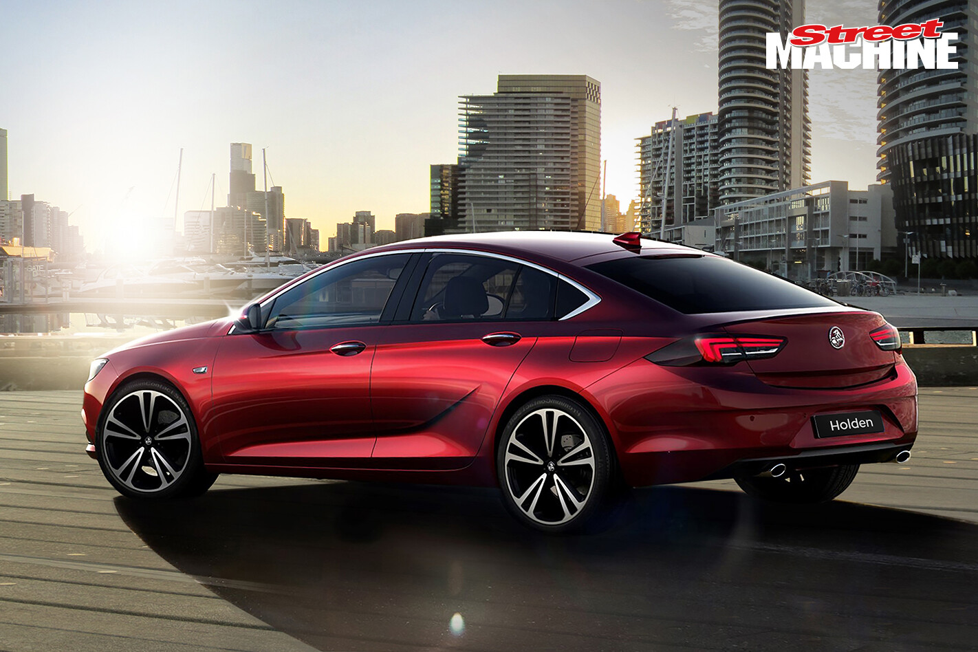 2018 Holden Commodore Side 1