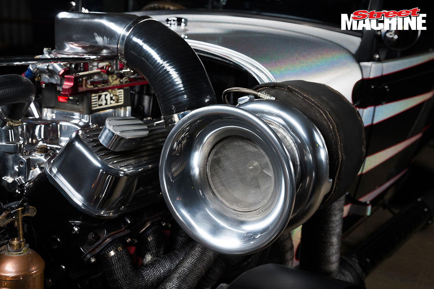 29 Ford Roadster Pick Up Big Block Turbo 13