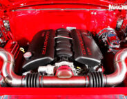 Chevy Nomad engine bay
