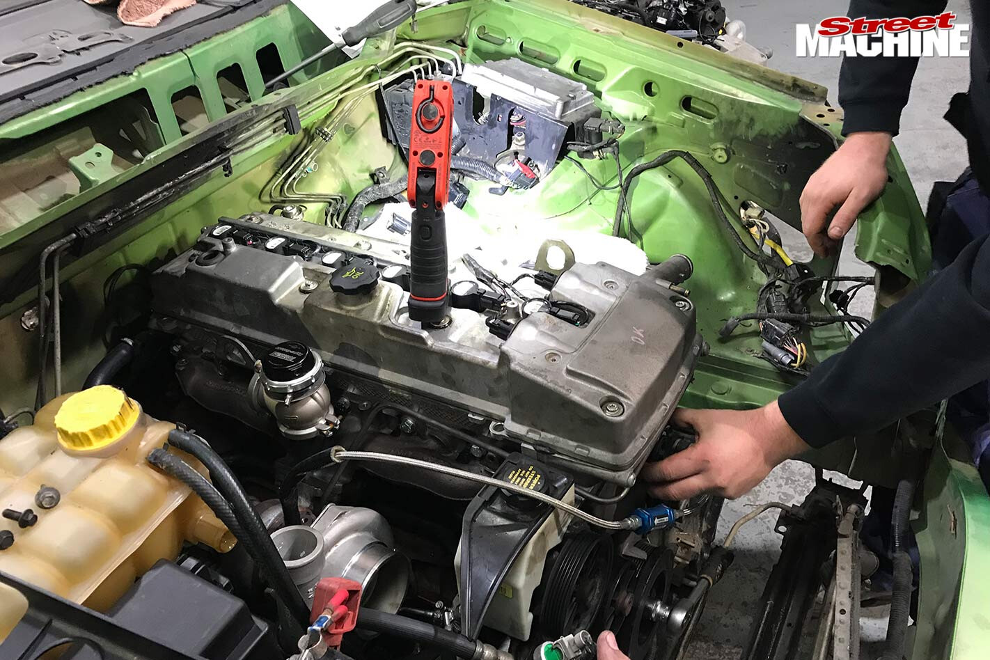 Toxic Avenger engine bay