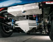Ford Capri underneath