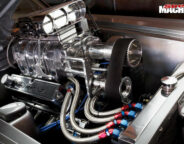 Ford Mustang engine bay