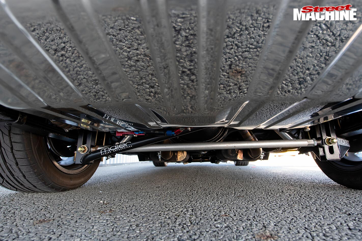 Ford Mustang under
