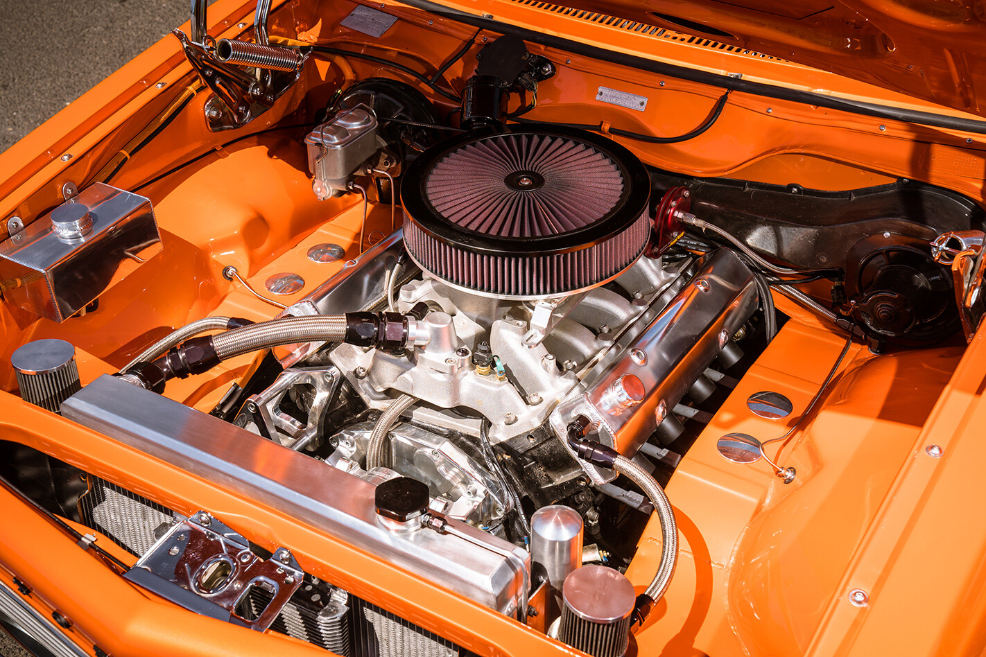 Holden LH Torana engine bay