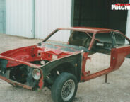 Holden Torana LX hatchback in the build
