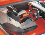 Holden WB ute interior