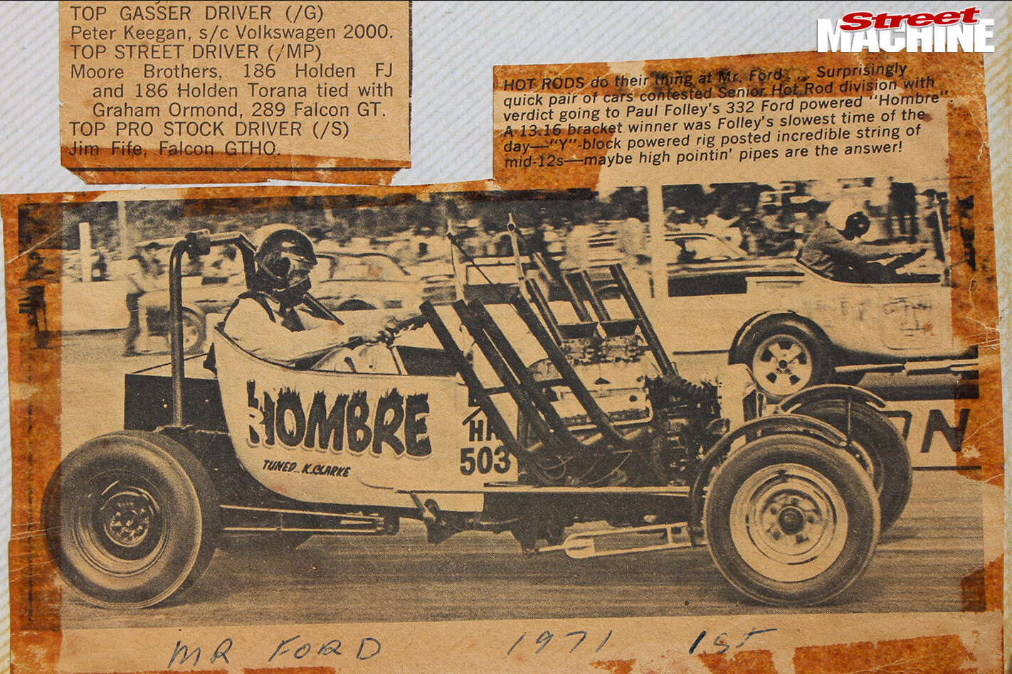 3-ford -1971-paper -clipping