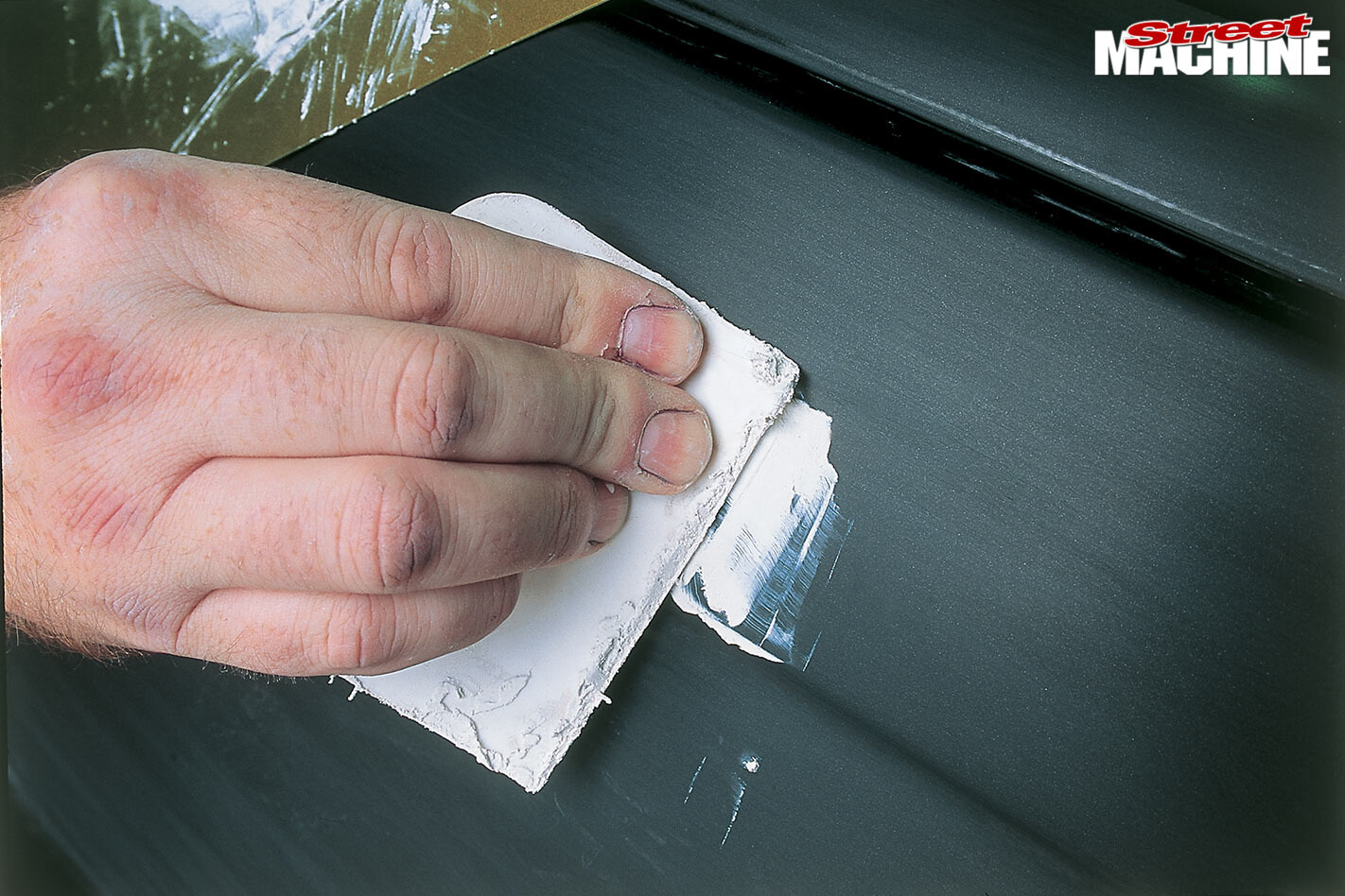 filling in paint chips