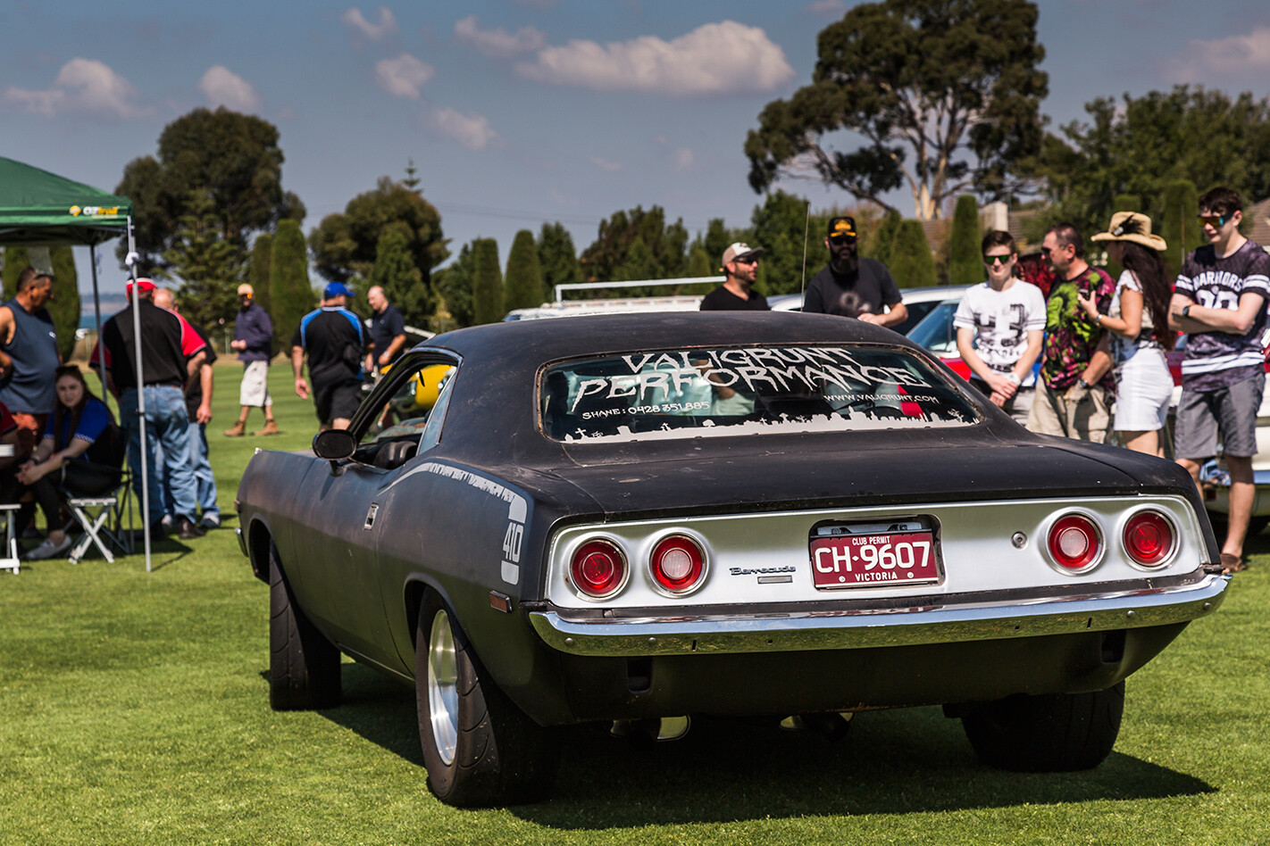 1974 Barracuda rear