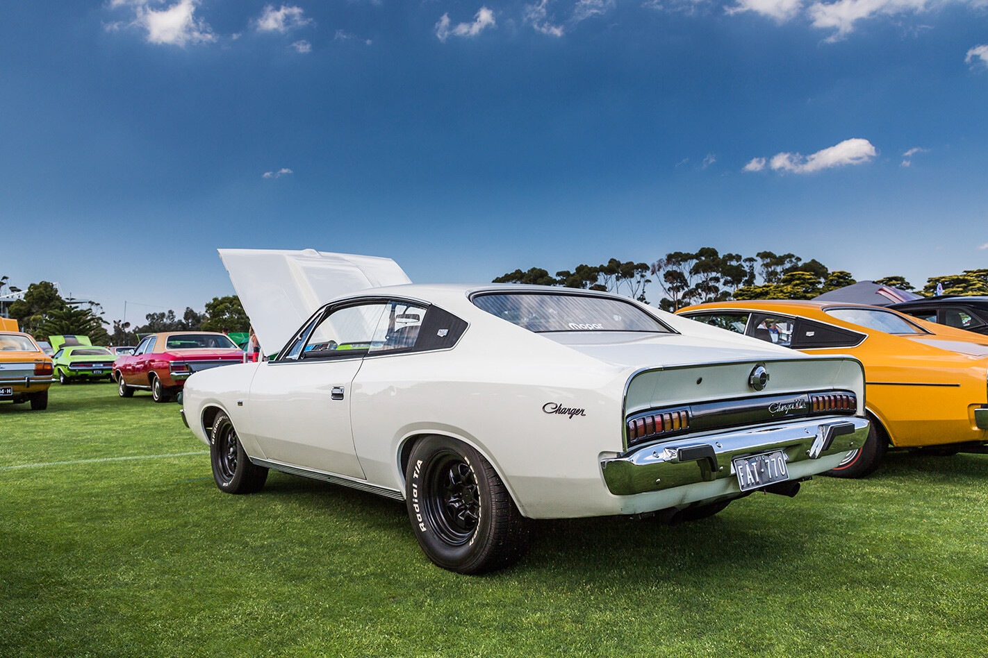 Emmanuel Kapsaski's Charger - rear