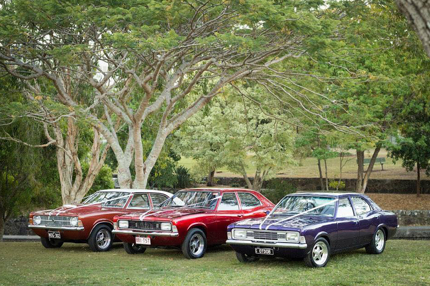 Darren McClure's wedding cars