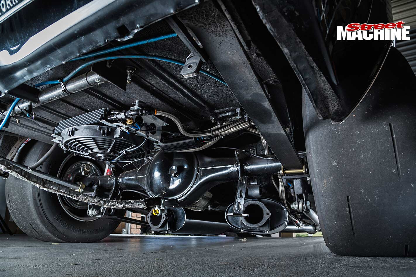 Chevrolet Camaro underside