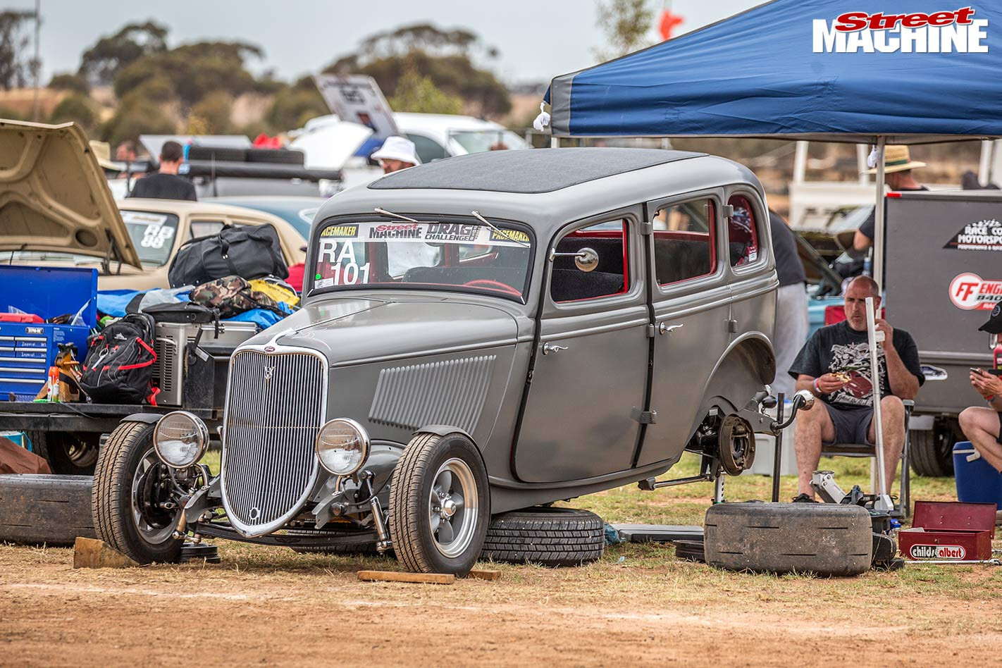 Hot Rod at Drag Challenge