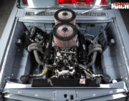 Holden EH engine bay