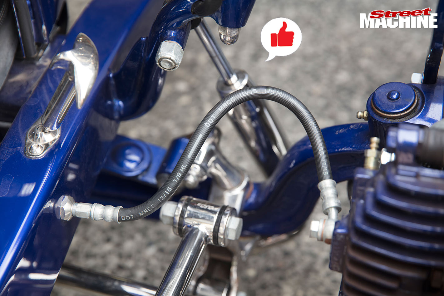 brake hose length
