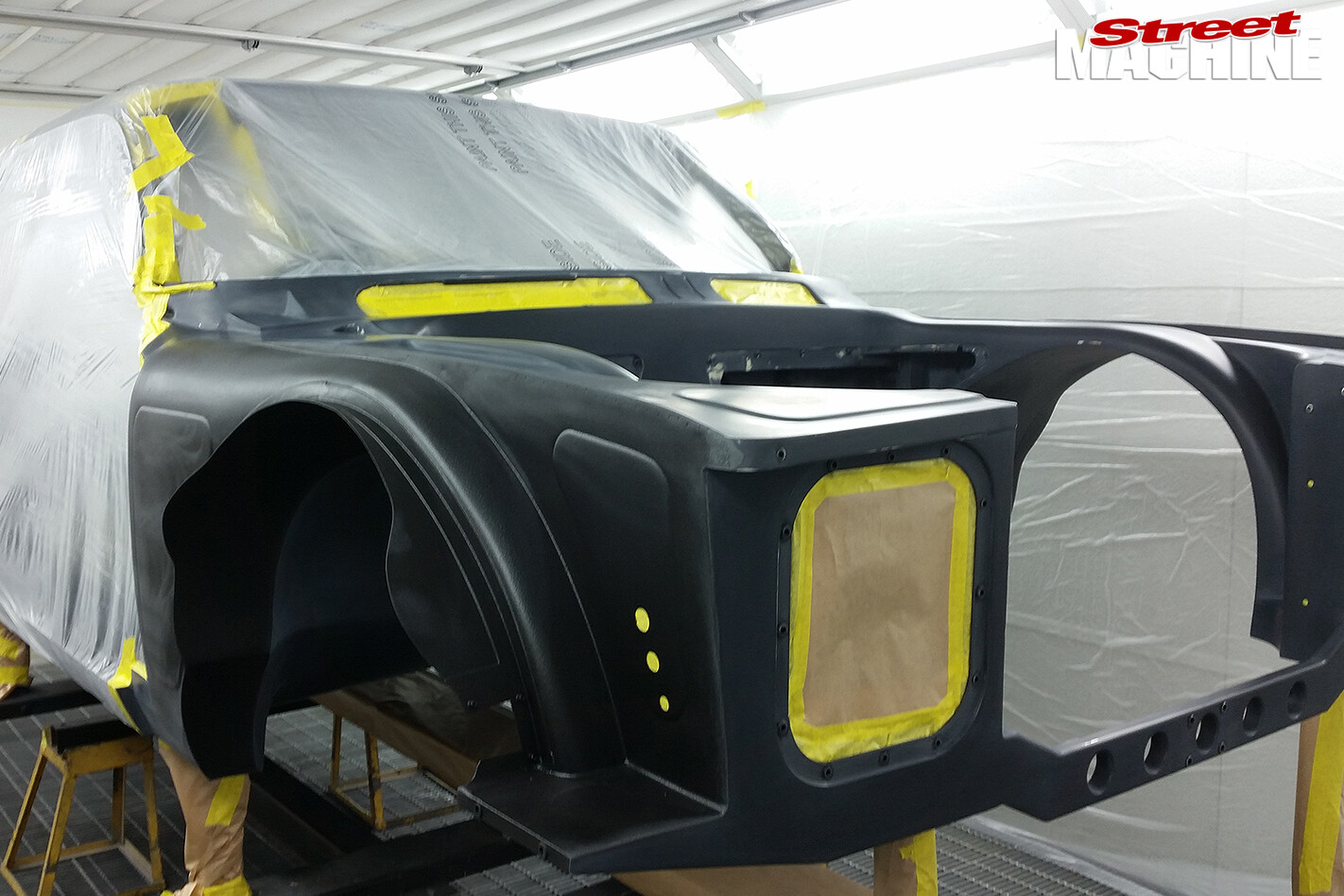 45-Pontiac -Laurentian -build -black -primer