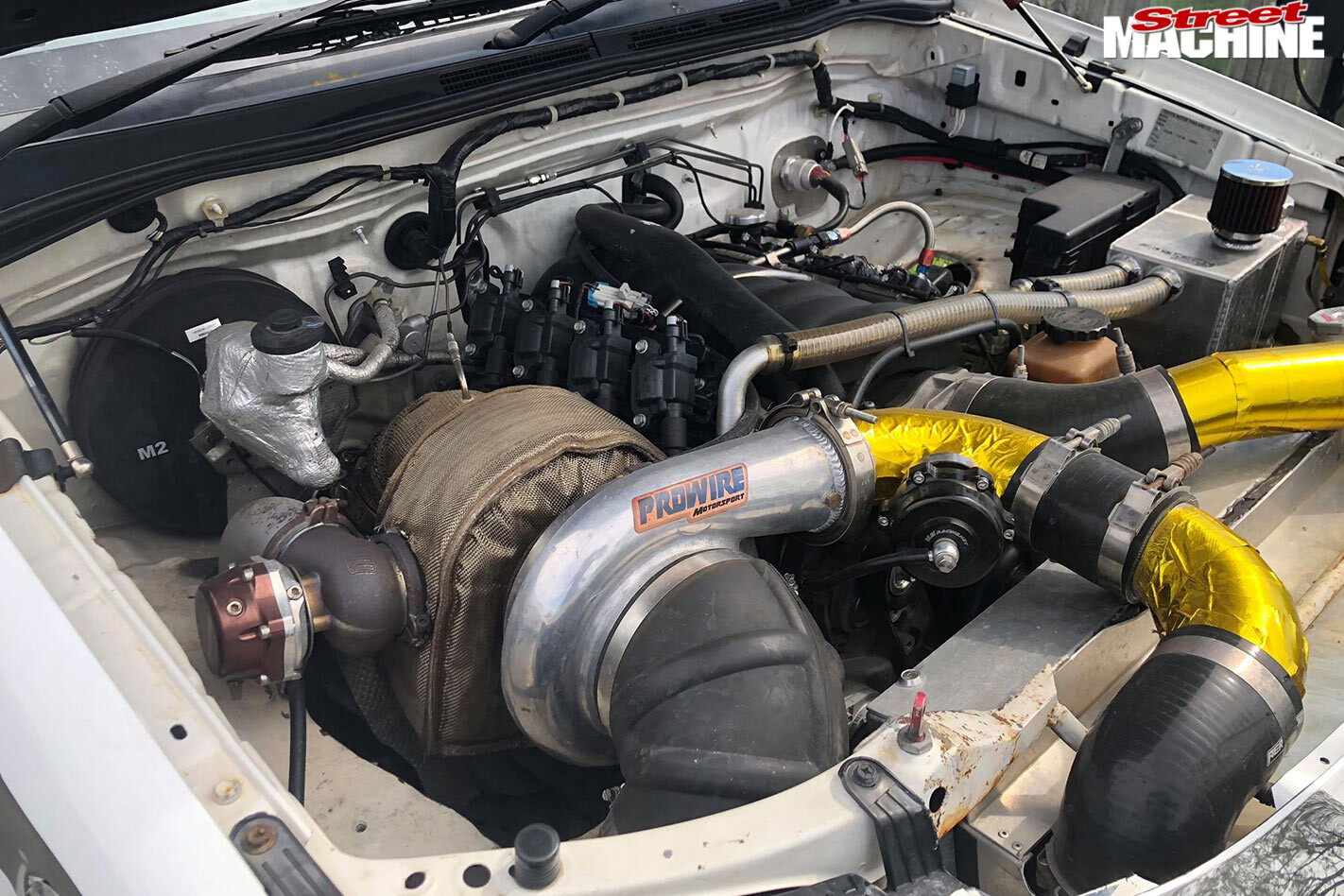 Toyota HiLux engine bay