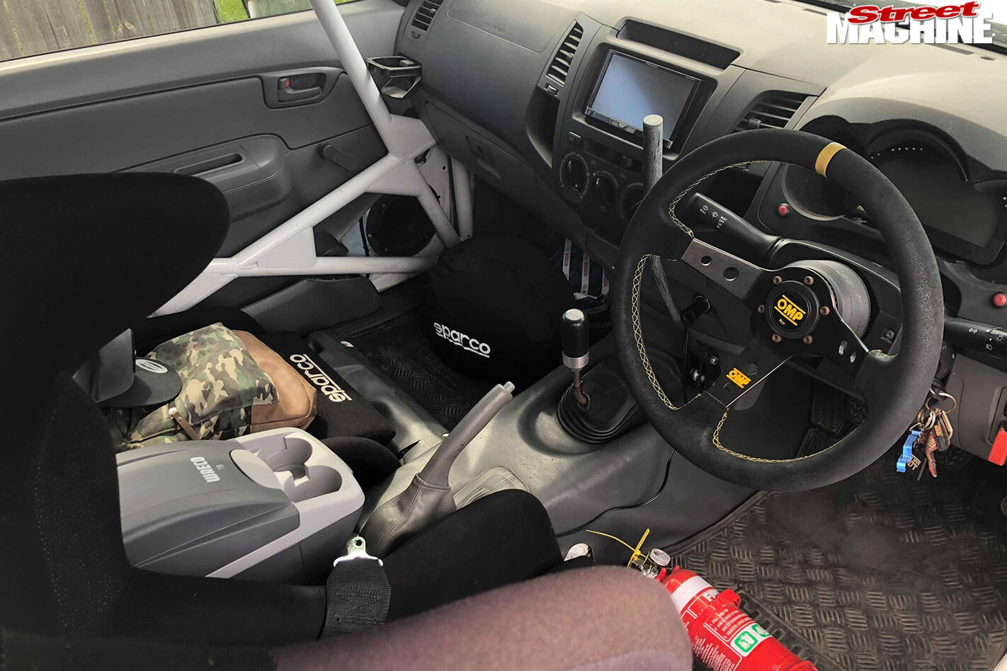 Toyota HiLux interior