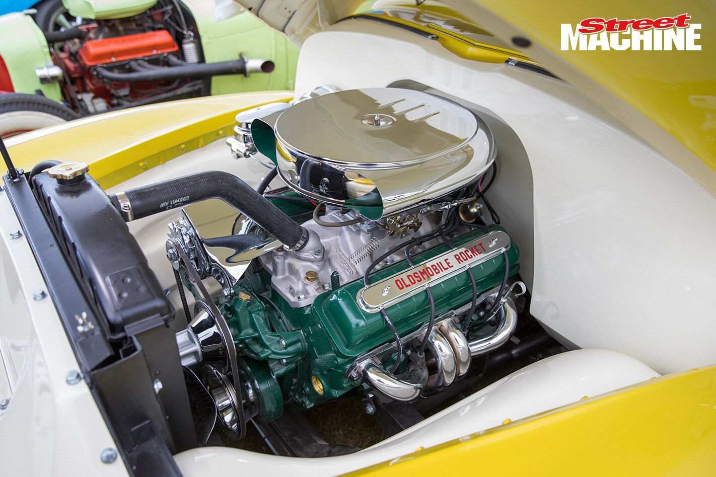 48 Chev Pick Up Engine
