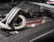 Chev Camaro engine bay