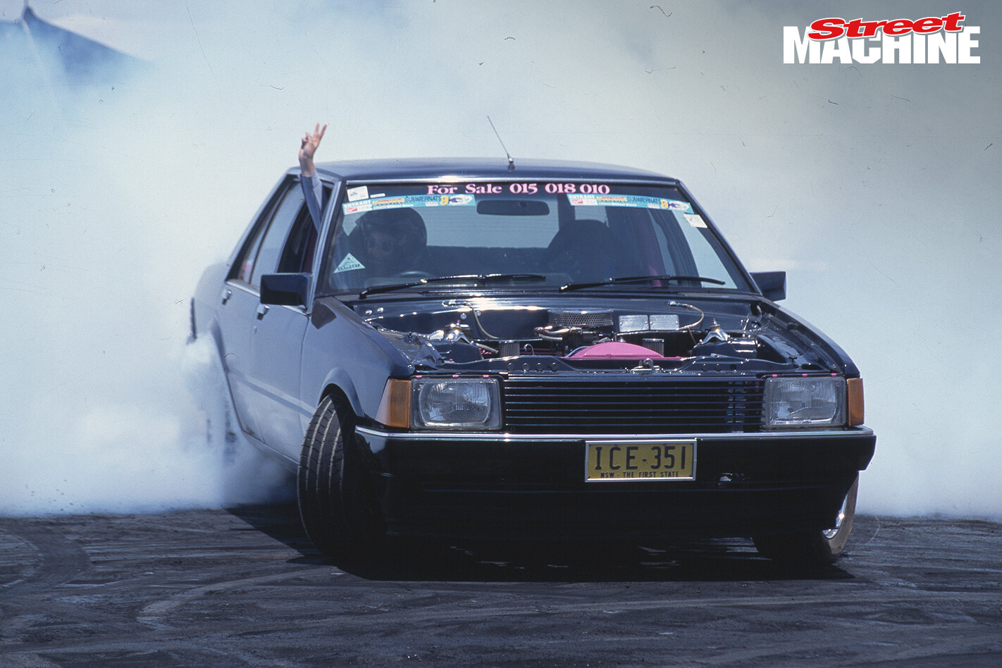 4 Ford Falcon Burnout ICE351