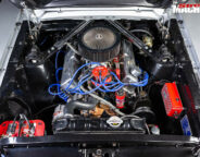 Ford Mustang engine bay