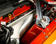 Ford Mustang engine bay