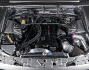 Holden VL Commodore engine bay with R33 Skyline engine