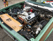 565ci big block chevy malibu engine bay