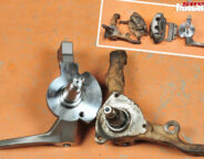 Dropped stub axles