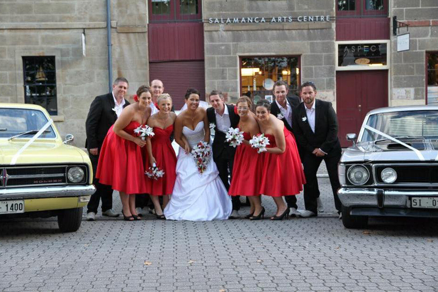 Rowan Gordon's wedding cars